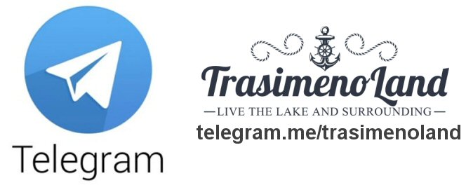 Logo Telegram e TrasimenoLand