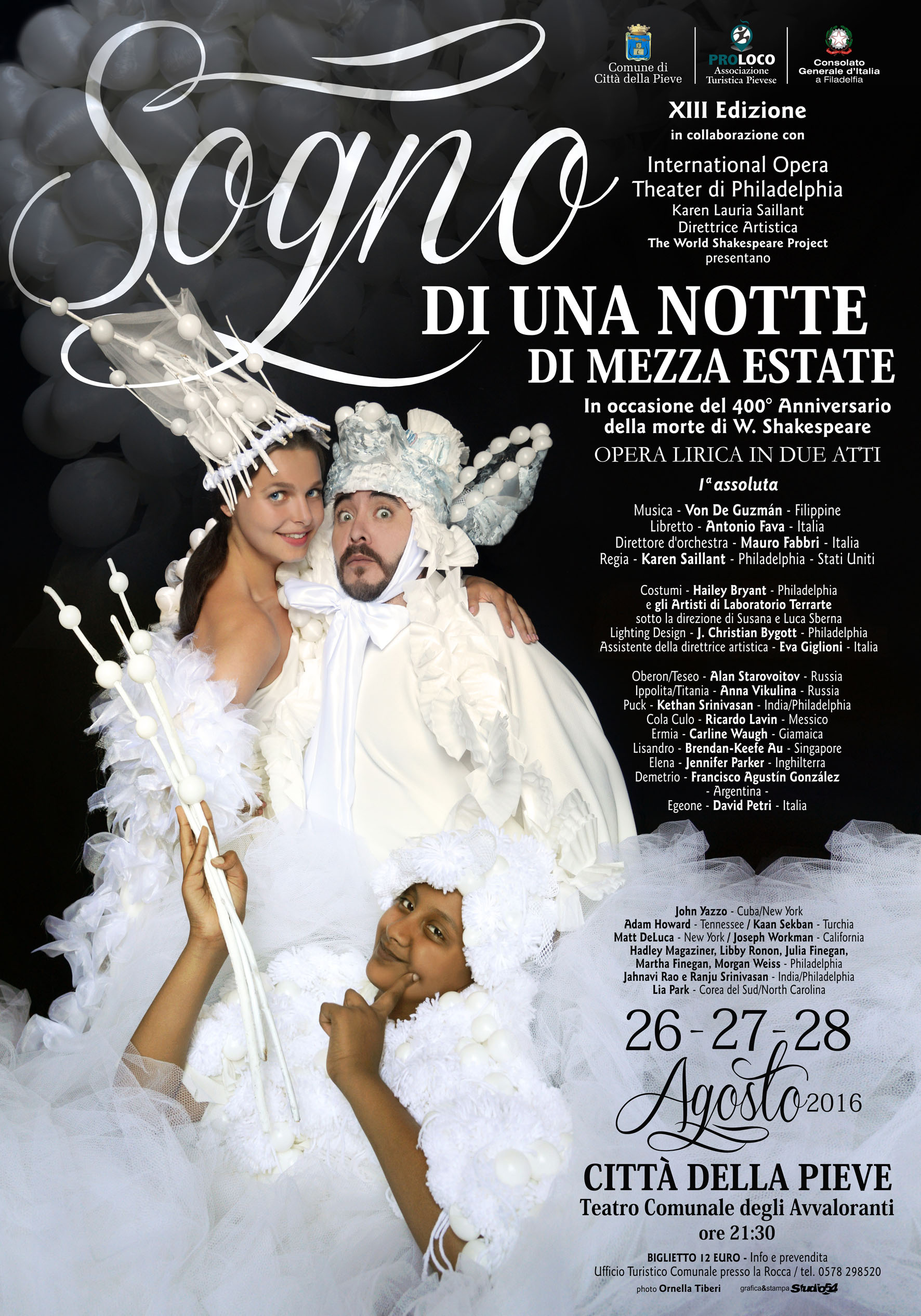 sogno di una notte di mezza estate citta della pieve 2016