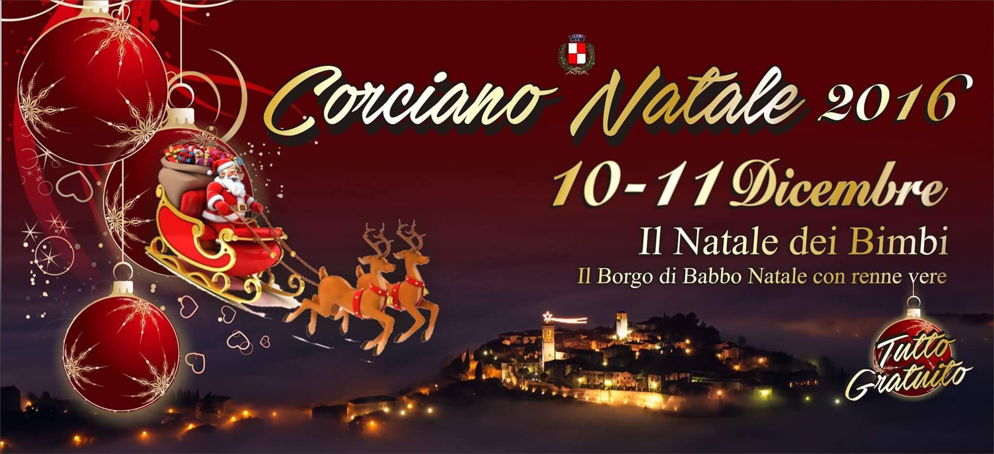 il natale dei bimbi corciano