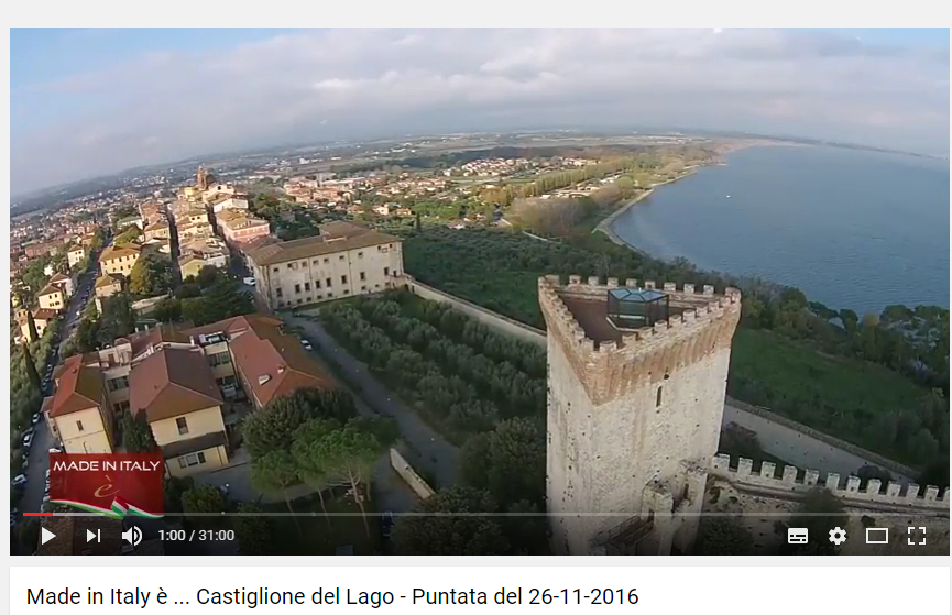 Castiglione del lago è protagonista del video di ‘Made in Italy è’
