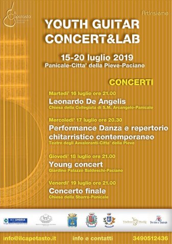 Youth Guitar Concert & Lab” Panicale