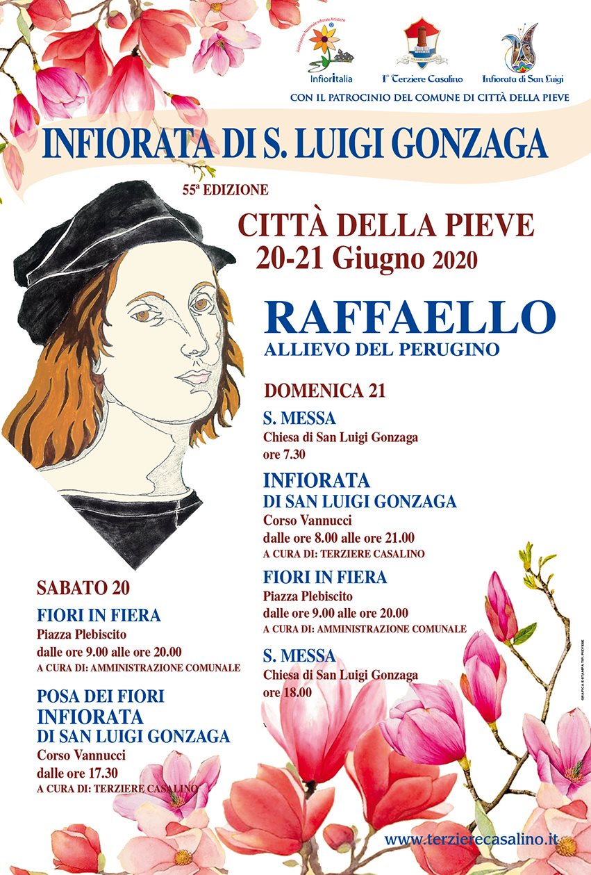 città della pieve infiorata 2020