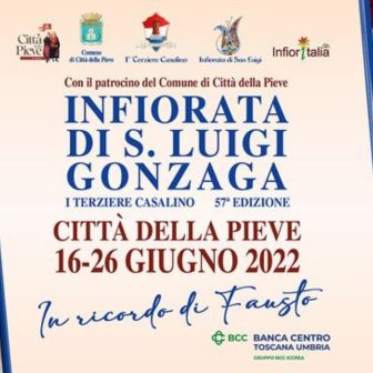 Infiorata di Città della Pieve – dal 16 al 26 Giugno 2022