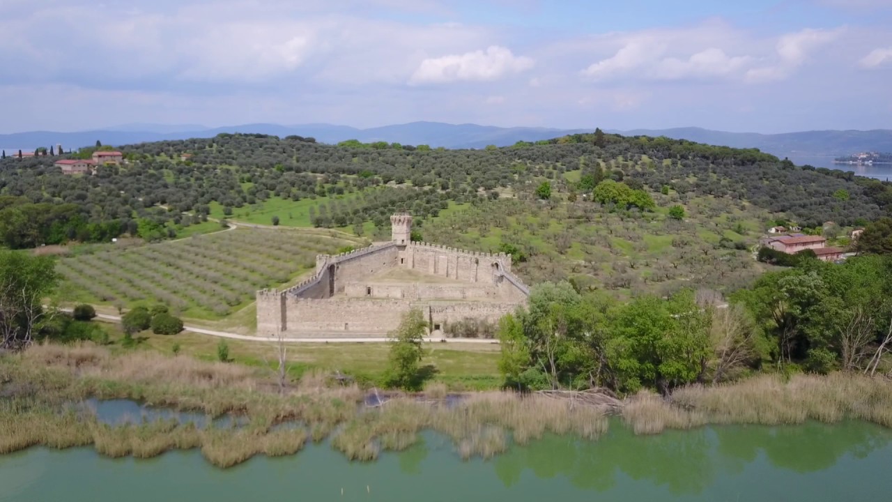 Il Castello medievale di Isola Polvese