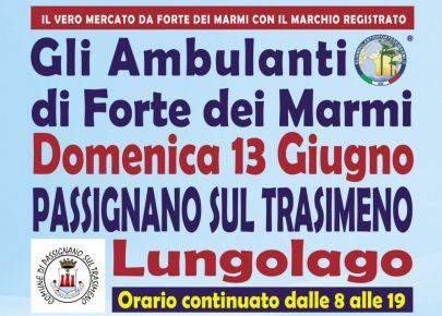 Gli Ambulanti Forte dei Marmi – 13 giugno 2021 – Passignano sul Trasimeno