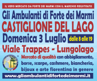 Gli Ambulanti Forte dei Marmi – 3 Luglio 2022 – Castiglione del Lago