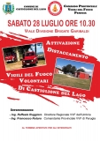 Castiglione del Lago – Vigili del Fuoco, attivazione Distaccamento volontari