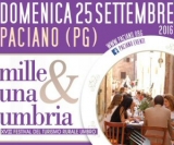 Domenica 25 Mille & Una Umbria, con un pensiero ad Amatrice. Collegamenti con l’iniziativa “Cogli le tue mele”