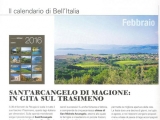 Sant’Arcangelo è sul calendario di “Bell’Italia”
