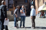 Concorso “Borgo dei borghi più belli”, a Panicale riprese tv baciate dal sole
