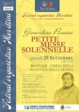Panicale, giovedì 29 settembre ore 21.00, chiesa della Madonna della Sbarra