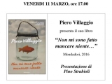 Piero Villaggio presenta la propria autobiografia a Città della Pieve