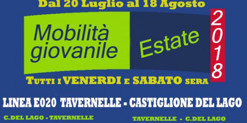 Autobus gratis venerdi e sabato sera da Tavernelle – Panicale – Paciano – Castiglione del Lago