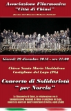 Castiglione del lago: “Concerto di Solidarietà per Norcia” della Filarmonica di “Città di Chiusi”