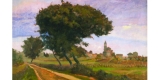 Sanfatucchio riceve in dono un quadro di Umberto Maestrucci